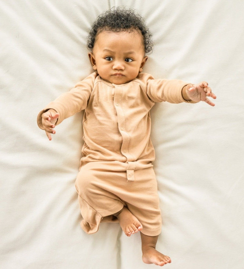 Preemie Baby Sleep Gowns | Sandstone