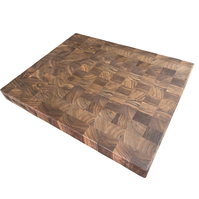 20 x 16 Extra Large End Grain Walnut Wood Cutting Board by Virginia Boys Kitchens