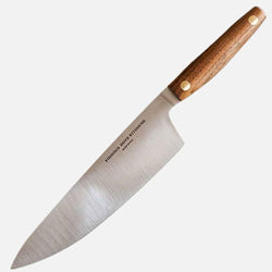 8 Inch Stainless Steel Chef Knife with Walnut Handle